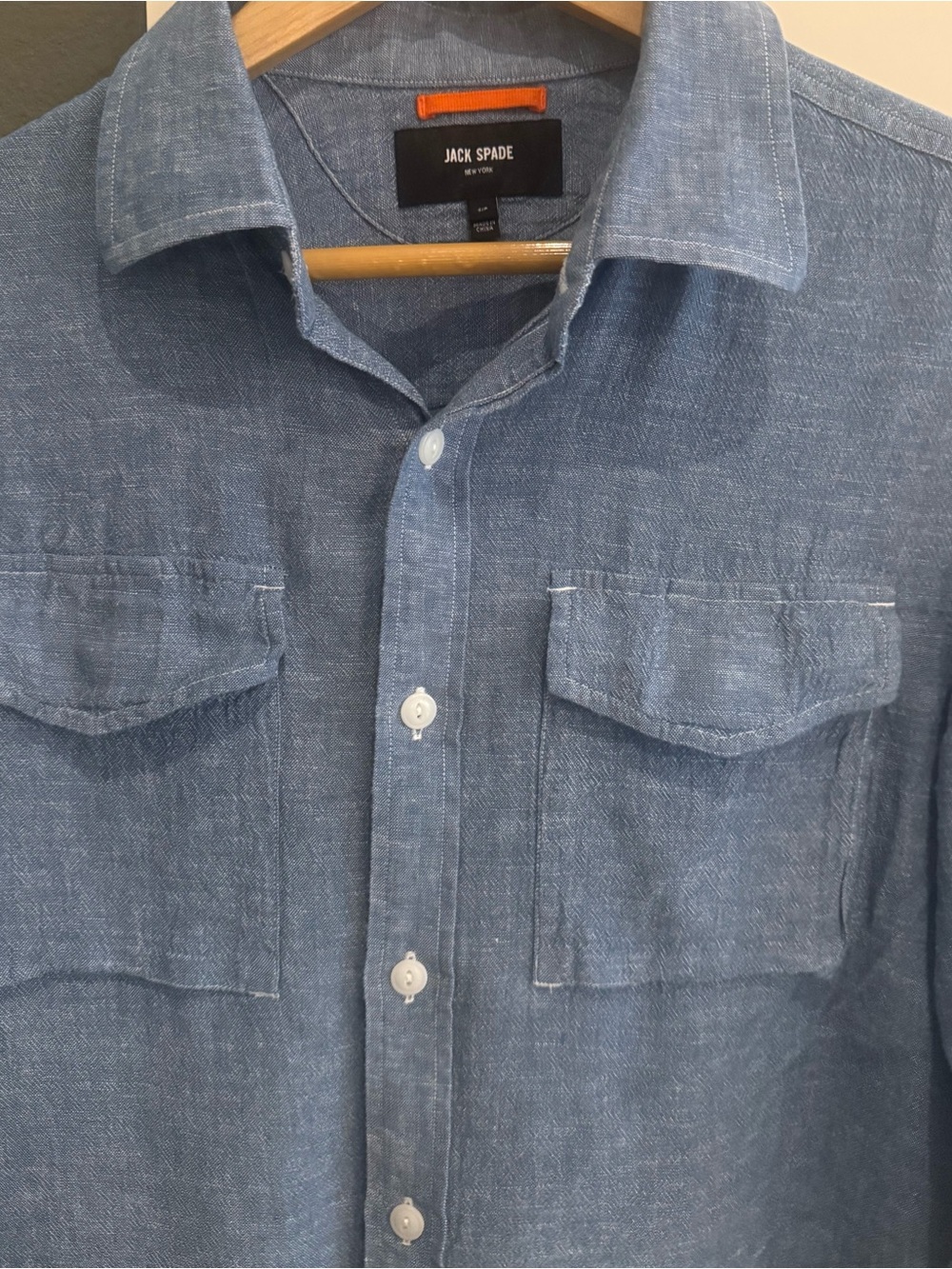 Jack Spade Light Blue Casual  Shirt